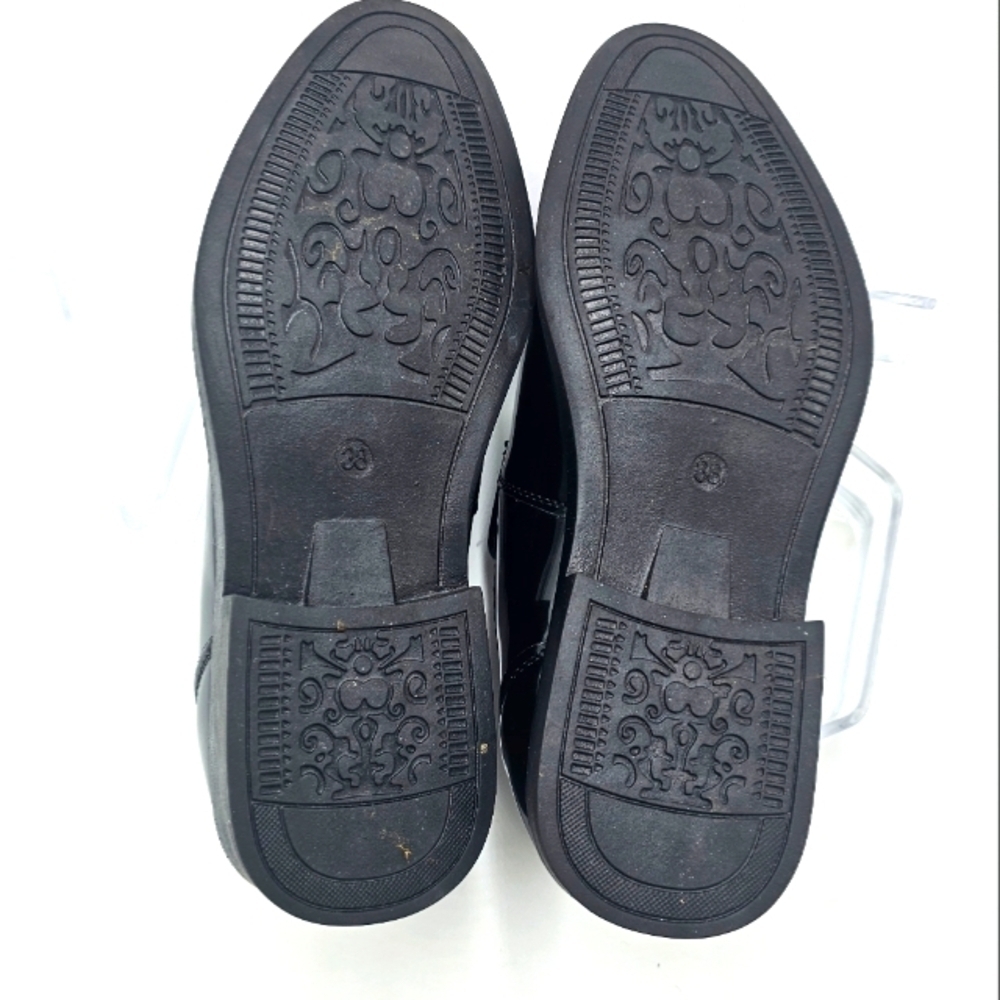 Men’s Classic Black Slip-On Oxford Dress Shoes – Size 6.5 / EU 38 New No Box - Picture 7 of 8
